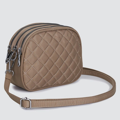 Γυναικεία καπιτονέ τσάντα χιαστί Ευέλικτη τσάντα τσάντα με λουράκι πολλαπλών τσέπης Ρυθμιζόμενη τσάντα Fasion Casual Commuting