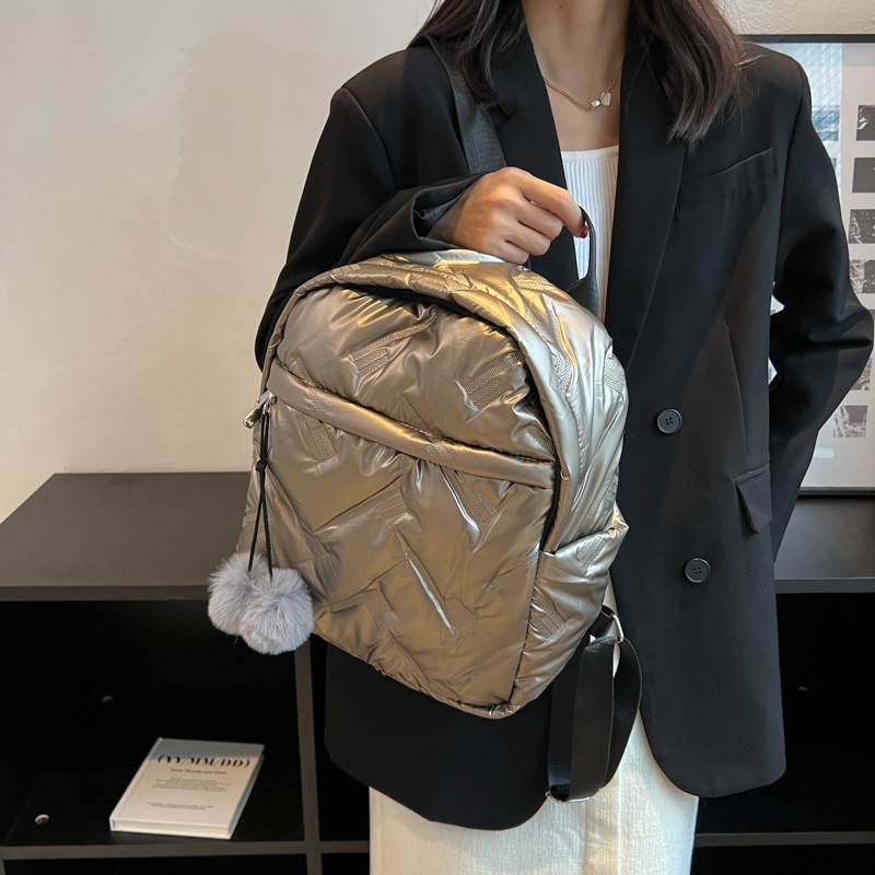 Βαμβακερά γυναικεία σακίδια πλάτης μεγάλης χωρητικότητας με κρεμαστό 2022 Νέα μόδα σακίδιο πλάτης Casual Shopping Γυναικείο σακίδιο