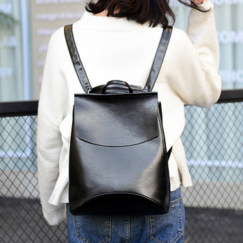 Модна дамска раница, висококачествена младежка кожа за тийнейджърки, женска ученическа чанта през рамо, чанта, подарък
