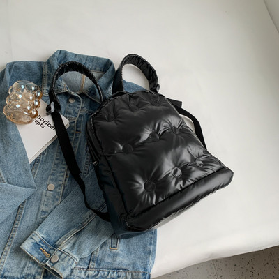 Γυναικεία σακίδια πλάτης Casual Travel Winter Space Βαμβακερές τσάντες ώμου Sac A Dos Fashion Γυναικείες τσάντες Σχολικές τσάντες Mochilas