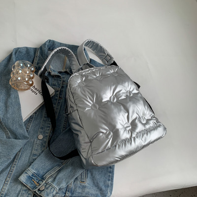 Γυναικεία σακίδια πλάτης Casual Travel Winter Space Βαμβακερές τσάντες ώμου Sac A Dos Fashion Γυναικείες τσάντες Σχολικές τσάντες Mochilas