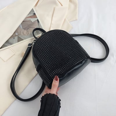 5 värvi läikivad kivikivid naiste seljakott Mood reisid tüdrukutele koolikott Luksuslik teemantide käekott vabaaja kott naistele