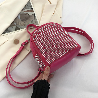 5 värvi läikivad kivikivid naiste seljakott Mood reisid tüdrukutele koolikott Luksuslik teemantide käekott vabaaja kott naistele