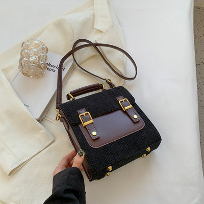 Κοτλέ τσάντα για γυναίκες Σχολικές τσάντες Ιαπωνικού στυλ Τσάντες ταξιδιού σχεδιαστές μόδας ρετρό γυναικείο σακίδιο πλάτης Καμβά τσάντα χιαστί Μικρό