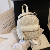 Mini rucsac de lux, din piele PU, geantă crossbody pentru adolescent, geantă de umăr neagră, geantă de școală, drăguță, pentru fete, pentru telefon