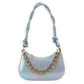 Γυναικεία τσάντα ώμου Glitter Casual μοντέρνα τσάντα μασχάλης Δερμάτινη τσάντα με φερμουάρ Κομψή γυναικεία τσάντα μετακινήσεων