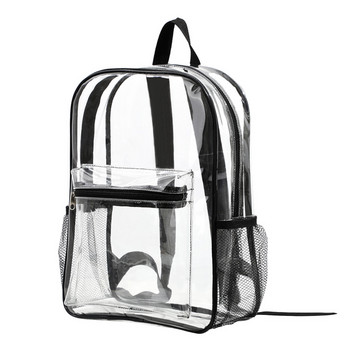 PVC чанта за съхранение с голям капацитет Ученическа раница Раница за малко дете Прозрачна водоустойчива раница