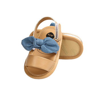2020 Καλοκαίρι Παιδικά Βρεφικά Παιδικά Αγόρια Κοριτσίστικα Παπούτσια Αντιολισθητικά Καμβάς με παπιγιόν νήπια Νεογέννητα βρεφικά σανδάλια