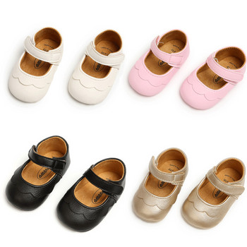 Χαριτωμένα ανοιξιάτικα νήπια για κορίτσια Παπούτσια κούνιας για αγόρια Solid Flats Baby Princess Bow-knot Casual παπούτσια Μέγεθος 11-13