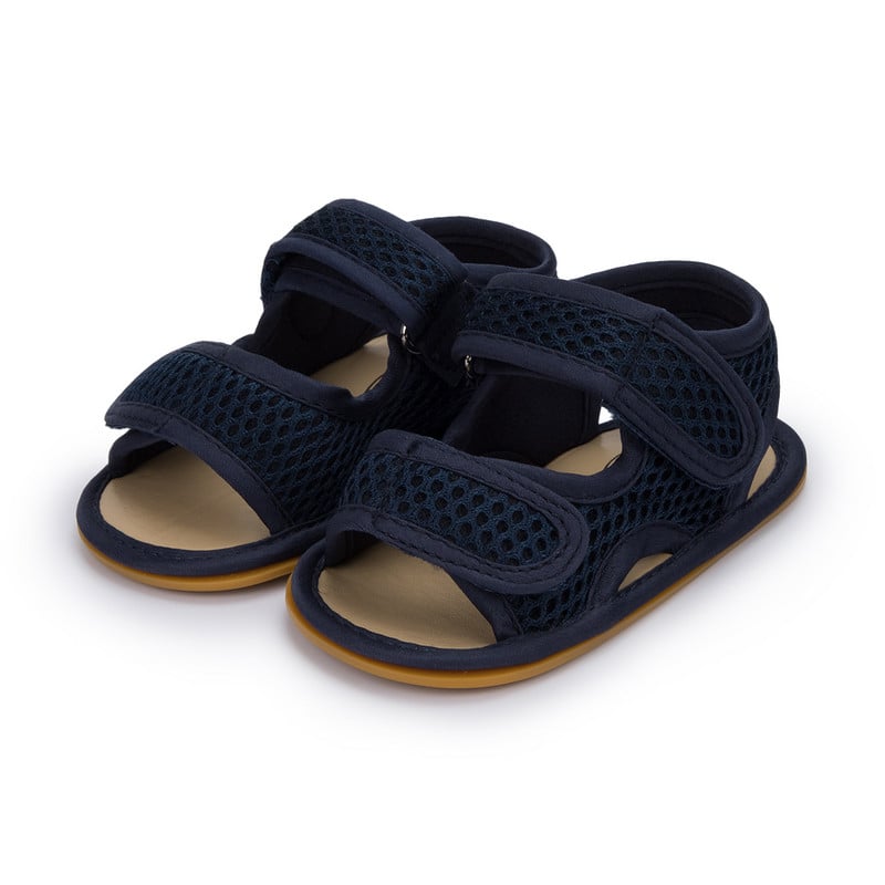 Βρεφικά κορίτσια Αγόρια σανδάλια Premium μαλακή αντιολισθητική σόλα από καουτσούκ Βρεφικά καλοκαιρινά παπούτσια εξωτερικού χώρου νήπιο First Walkers 0-18 μηνών