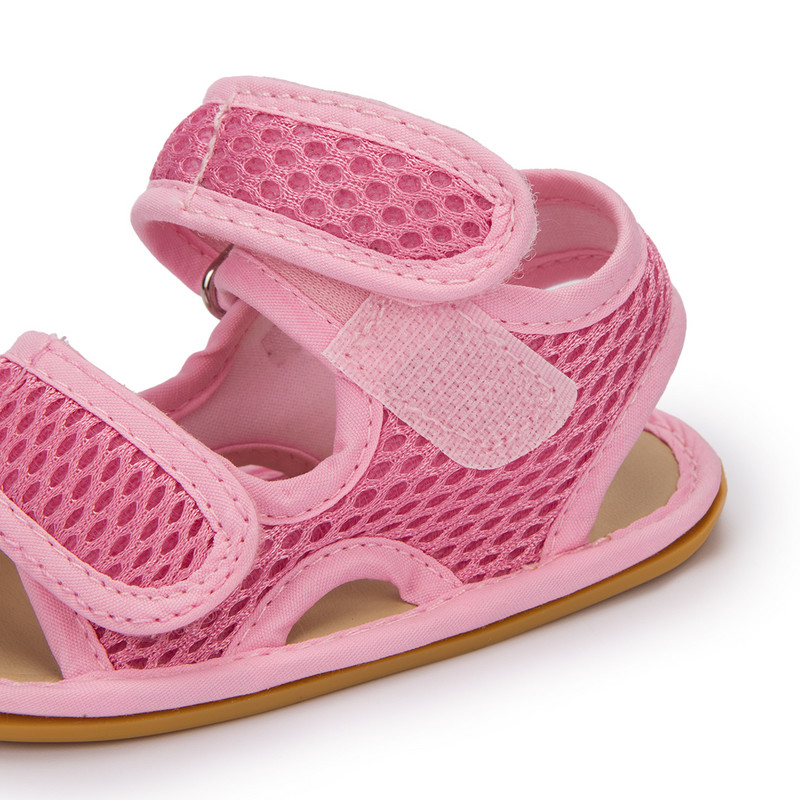 Βρεφικά κορίτσια Αγόρια σανδάλια Premium μαλακή αντιολισθητική σόλα από καουτσούκ Βρεφικά καλοκαιρινά παπούτσια εξωτερικού χώρου νήπιο First Walkers 0-18 μηνών