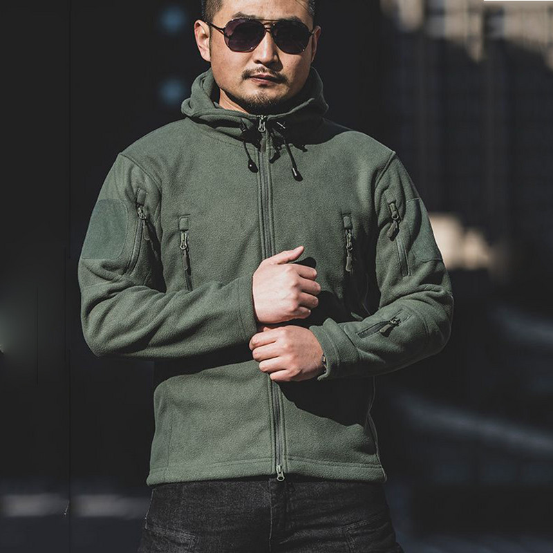 Χειμερινά μπουφάν για άντρες Γυναικεία φλις μπουφάν Ζεστά μπουφάν Τσέπες μπουφάν Ανδρικό παλτό Πολλαπλών φθινοπωρινών χειμώνα με κουκούλα για άντρες εξωτερικού χώρου