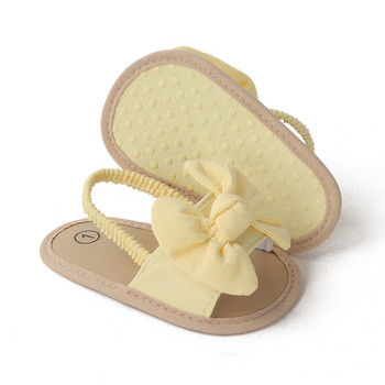 0-18M Обувки с панделка за новородени момичета Сандали на принцеса с мека подметка Детски обувки за момичета за малки деца