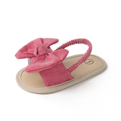 0-18 εκατομμυρίων νεογέννητα παπούτσια παπιγιόν για κορίτσια Μαλακή σόλα Princess σανδάλια Παιδικά παιδικά παπούτσια για κορίτσια