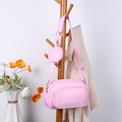 Γυναικείες τσάντες αναψυχής Μικρές τσάντες μόδας Γυναικείες casual τσάντες νάιλον ρυθμιζόμενο λουράκι ιδιοσυγκρασίας Τσάντα ώμου ταξιδιού με πολλές τσέπες