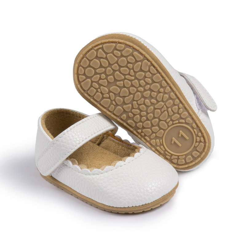 Κοριτσάκι Άνοιξη φθινόπωρο Princess Παπούτσια Μαλακό κάτω μέρος Αντιολισθητικά Παπούτσια για νήπια Χαριτωμένα Βρεφικά Παπούτσια First Walkers Newborn single παπούτσια