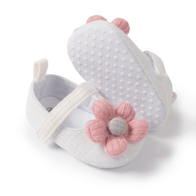 Armsad vibujalatsid tüdrukutele Kevad-sügis tüdrukute esmakordsed väikelapsejalatsid Pehme tallaga libisemiskindlad tüdrukute printsessikingad 0–18 kuud