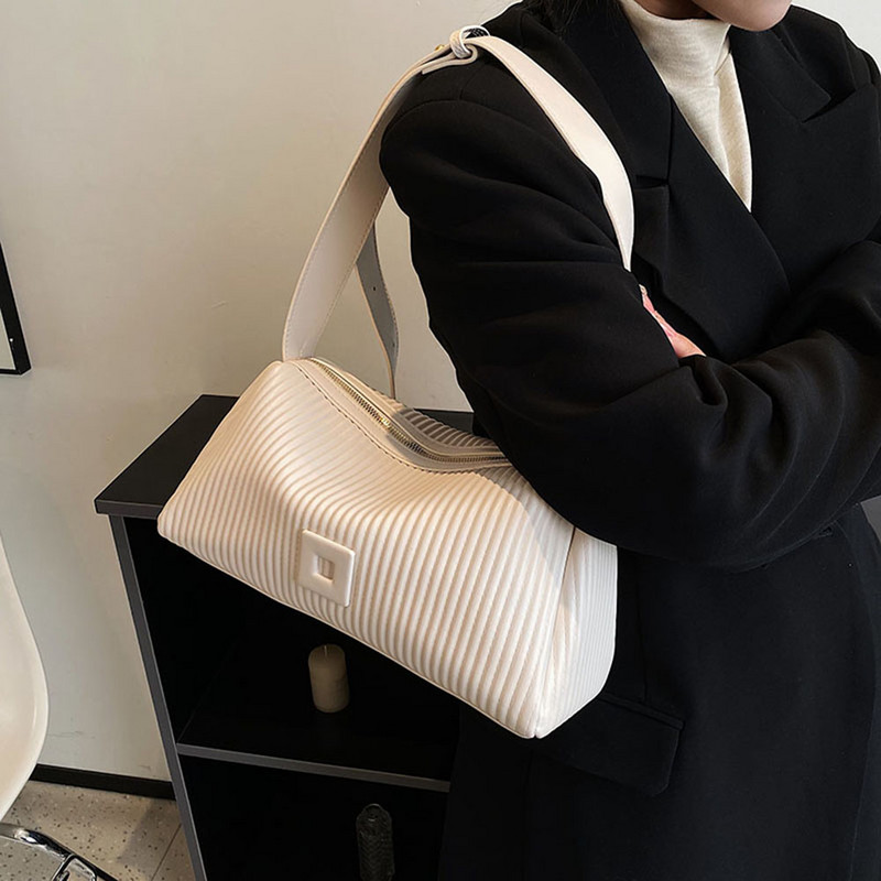 Απλές μαλακές δερμάτινες τσάντες χιαστί PU για γυναίκες Επώνυμες επώνυμες τσάντες ώμου Hobo Γυναικείες μοντέρνες πολυτελείς τσάντες και πορτοφόλια