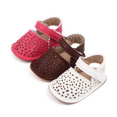 Citgeett Summer Infant Baby Girls PU Δερμάτινα σανδάλια Παιδικά Αντιολισθητικά Παπούτσια με μαλακή σόλα για πρώτη φορά περπατώντας