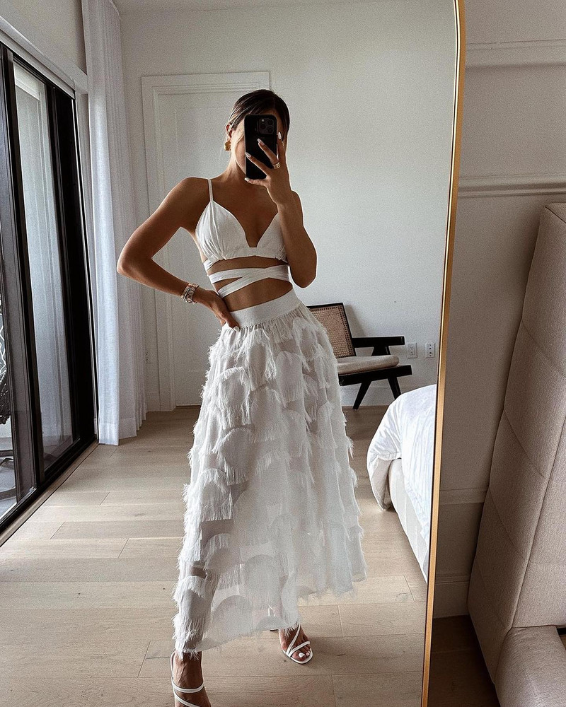 2023. Komplet kupaćih kostima od 3 komada, ženski kupaći kostim s dugmadima, kupaći kostim s visokim strukom, kupaći kostim za plažu Bandeau biquini