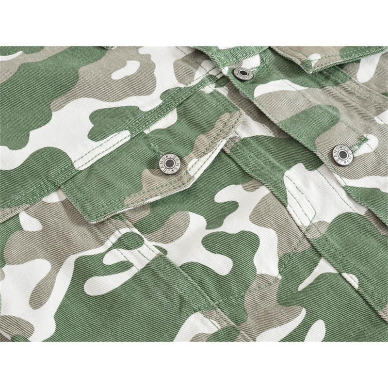 Palton pentru bărbați, cu mânecă lungă, guler răsturnat, paltoane ocazionale, culoare camuflaj, jachetă de blugi, top, toamnă, iarnă, pardesiu pentru bărbați пальто