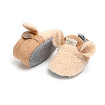 2021 Φθινόπωρο Χειμώνας Νεογέννητο Παπούτσια για αγόρια Κορίτσια Παπούτσια για νήπια Fleece Ζεστά μαλακά μποτάκια για χιόνι Βρεφικά παπούτσια First Walkers 0-18m