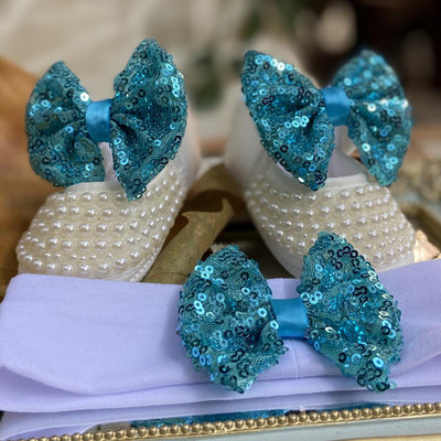 Dollbling Lace Surface Baby Girls Infant Novorođenčad Cipelice za princeze First Walkers Svjetlucave svjetlucave cipele s mekom mašnom i kopčom za malu djecu