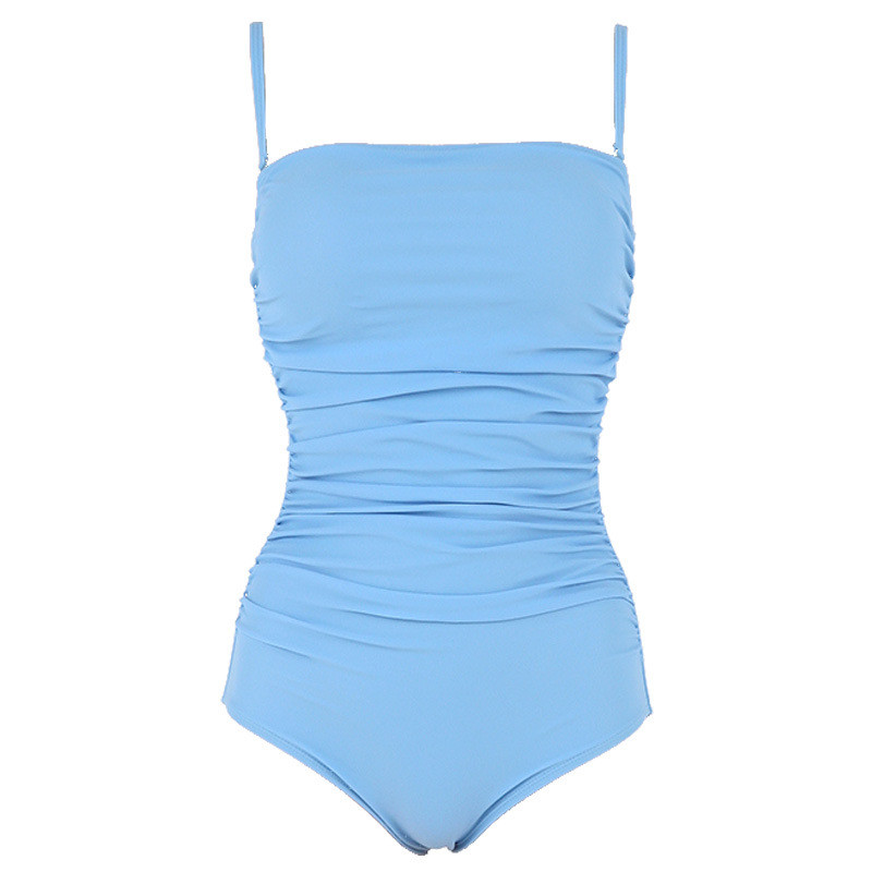 2023. aasta Korea stiilis ühes tükis ujumisriided naiste tugeva polsterdatud ujumistrikoo kvaliteetne ujumiskostüüm Seksikas Monokini pühade rannarõivad