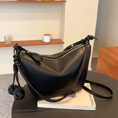 Τσάντα PU Satchel Τσάντα μεγάλης χωρητικότητας Γυναικεία τσάντα χιαστί αδιάβροχη συμπαγής ρυθμιζόμενος ιμάντας Μαλακή τσάντα για ψώνια και ταξίδια