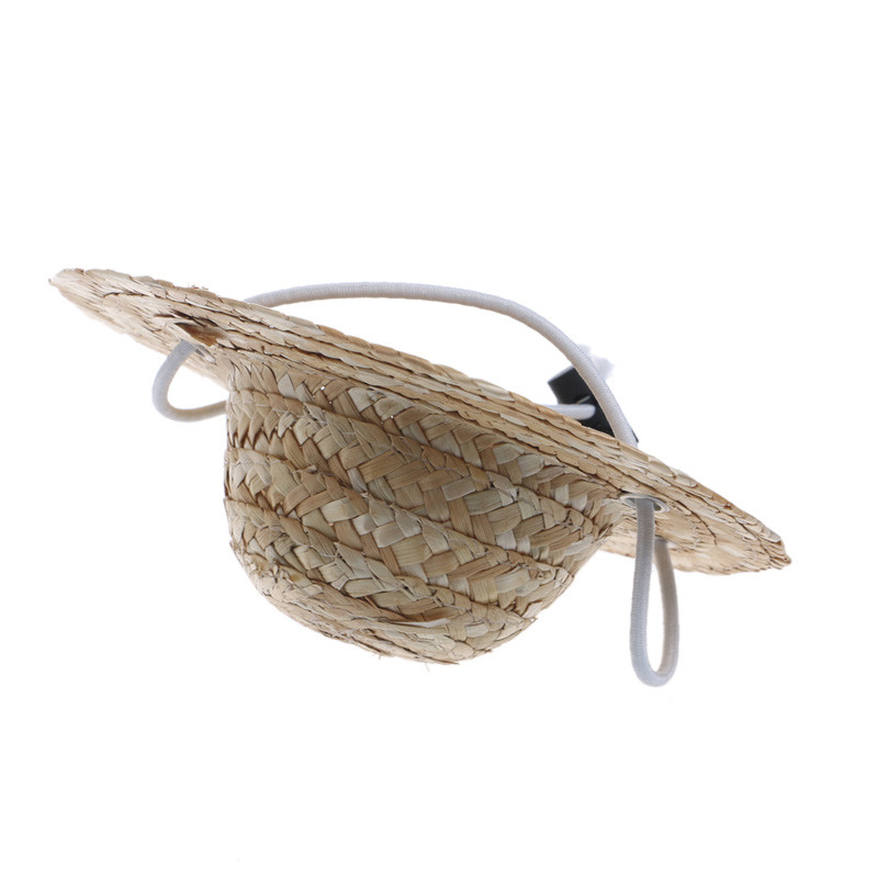 Καπέλο κατοικίδιο ζώο Sombrero καπέλο για γάτα σε στυλ Χαβάης Μικρό/μεγάλο σκάφος διαμέτρου 14cm 16cm