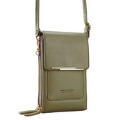 Naiste õlakott topelttõmblukuga Kerge padjaga põikkott, kriimustuskindel reguleeritav õlarihm igapäevaseks vaba aja veetmiseks