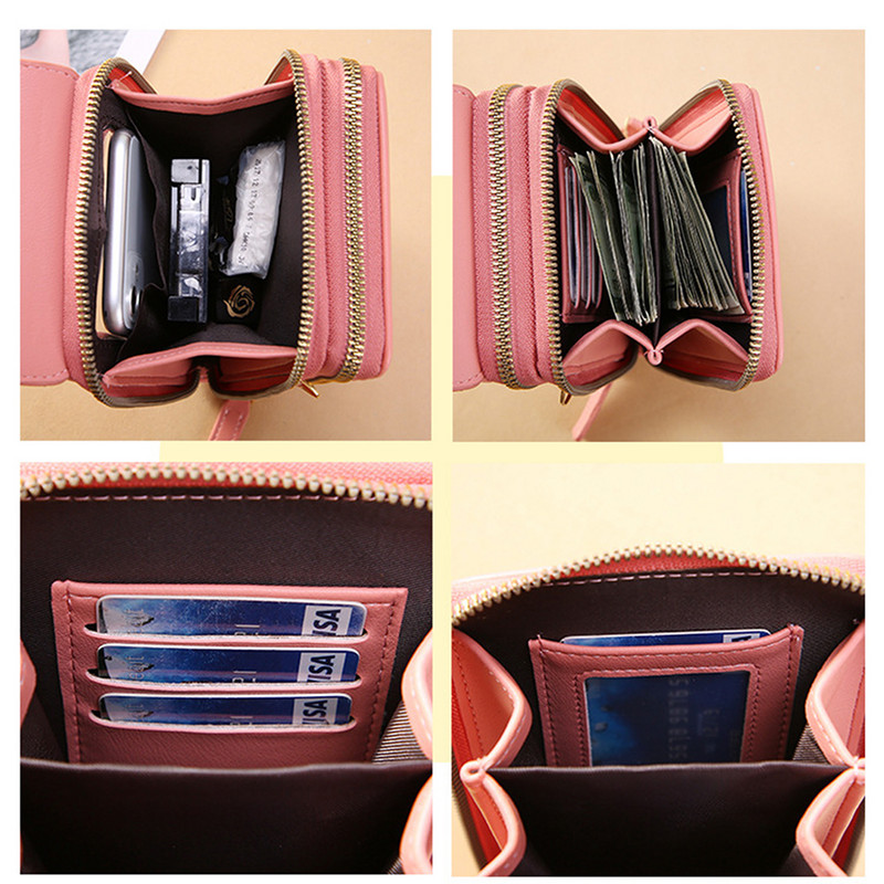 Naiste õlakott topelttõmblukuga Kerge padjaga põikkott, kriimustuskindel reguleeritav õlarihm igapäevaseks vaba aja veetmiseks