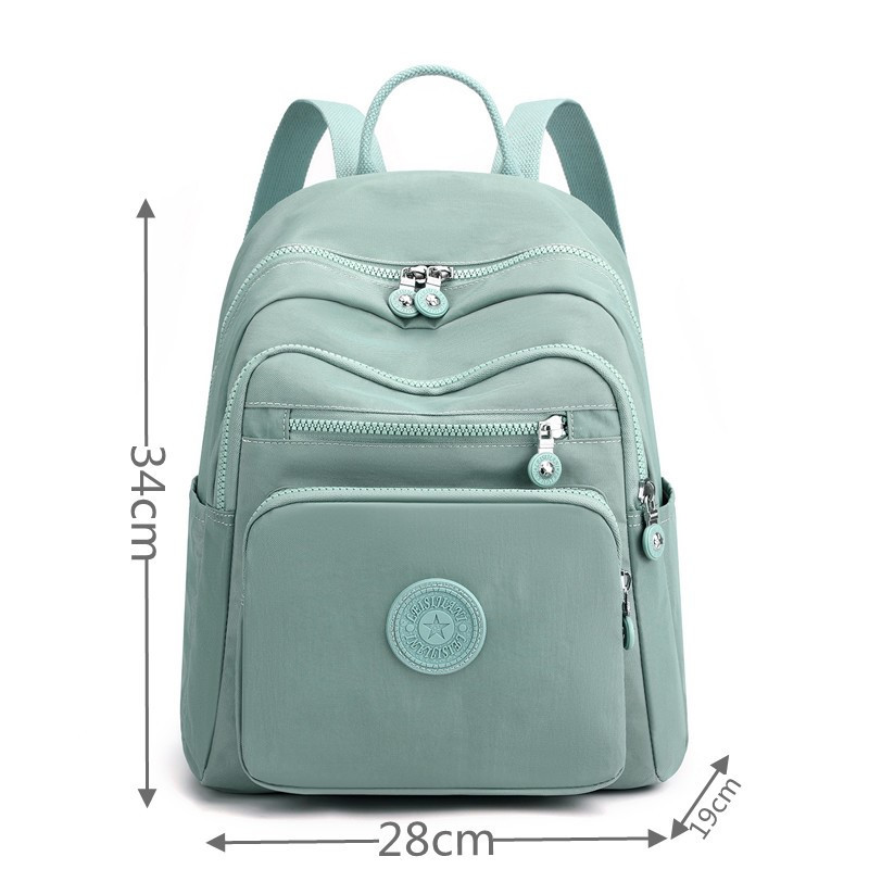 Σακίδιο πλάτης Mochila Feminina Mini για εφηβικά σακίδια πλάτης Bolsa Escolar Casual Nylon Αδιάβροχη γυναικεία τσάντα στήθους