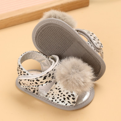 2022 nou-născut nou-născut nou-născut fete prințesă pantofi bowknot copil mic sandale de vară PU pantofi anti-alunecare 0-18 m