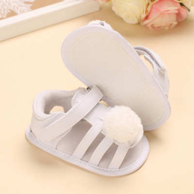 2022 nou-născut nou-născut nou-născut fete prințesă pantofi bowknot copil mic sandale de vară PU pantofi anti-alunecare 0-18 m