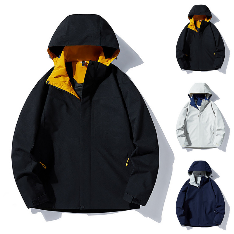 Îmbrăcăminte pentru bărbați, haine ușoare, pantaloni, jachetă cu glugă pentru bărbați, jachetă pentru bărbați, pentru călătorii în aer liber, pentru bărbați, pentru paltoane, drumeții de iarnă