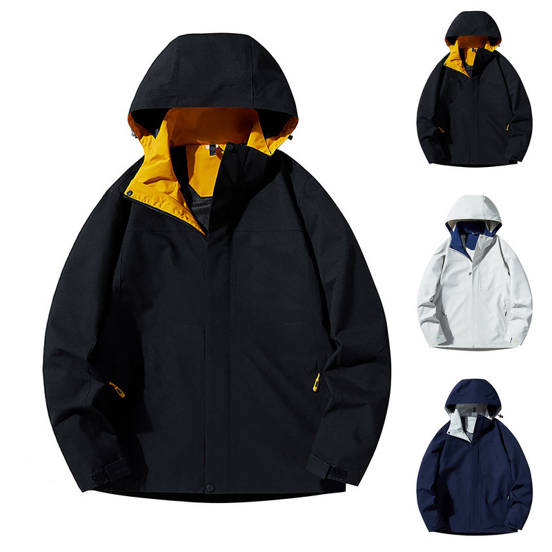 Îmbrăcăminte pentru bărbați, haine ușoare, pantaloni, jachetă cu glugă pentru bărbați, jachetă pentru bărbați, pentru călătorii în aer liber, pentru bărbați, pentru paltoane, drumeții de iarnă