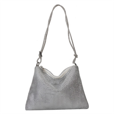 Luksuzna dizajnerska skitnica torba na rame ručka sjajni kamenčići večernja clutch torbica torbica kristalne torbice i ručna torbica torbice ispod pazuha