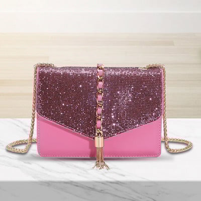 Naiste õlakott Luksuslik disainer PU-kott Moodne Crossbody kott Tutt Lihtne naiste käekott kontorireisideks