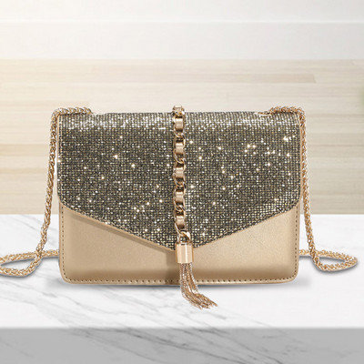 Naiste õlakott Luksuslik disainer PU-kott Moodne Crossbody kott Tutt Lihtne naiste käekott kontorireisideks