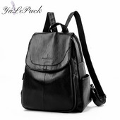 Σακίδια πλάτης σχεδιαστών 2023 Γυναικεία δερμάτινα σακίδια πλάτης mochila Σχολική τσάντα για έφηβα κορίτσια Σακίδιο πλάτης Ταξιδίου Retro Bagpack Sac a Dos