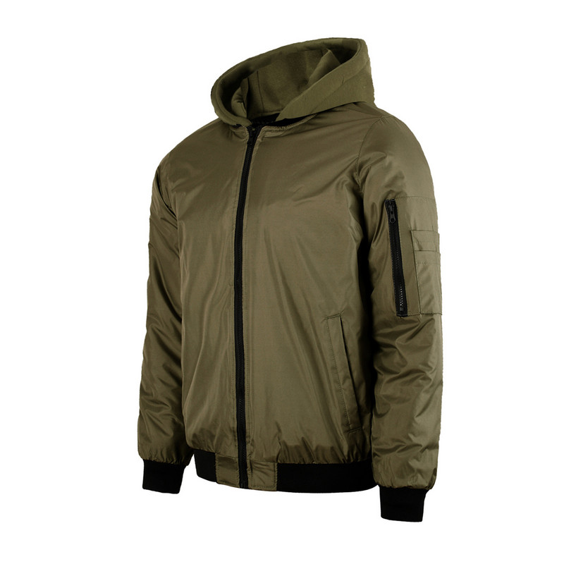 Îmbrăcăminte pentru bărbați Trench bărbați Trench pentru bărbați Timp liber Toamnă Primăvară Glugă Pardesiu cu fermoar Top Retro Jachetă pentru bărbați Jachetă pentru jachete