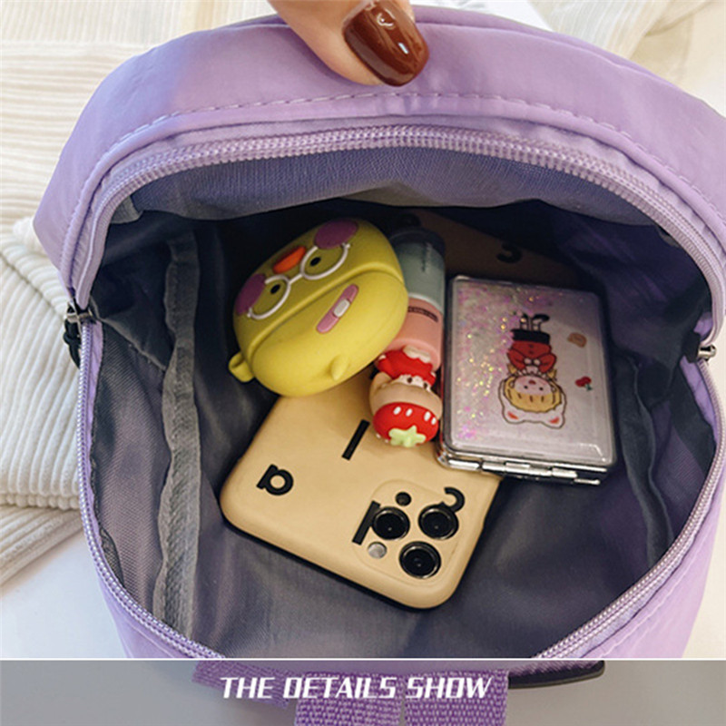 Ruksak Ženska svestrana ruksak velikog kapaciteta Lagana putna torba Torba za knjige Mini ruksak ženski ruksak školske torbe