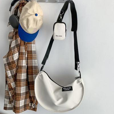 Ιαπωνική Casual Nylon Hobos τσάντα χιαστί για γυναίκες Επαγγελματικές τσάντες ώμου μεγάλης χωρητικότητας Γυναικεία τσάντα ταξιδιού Tote Lady