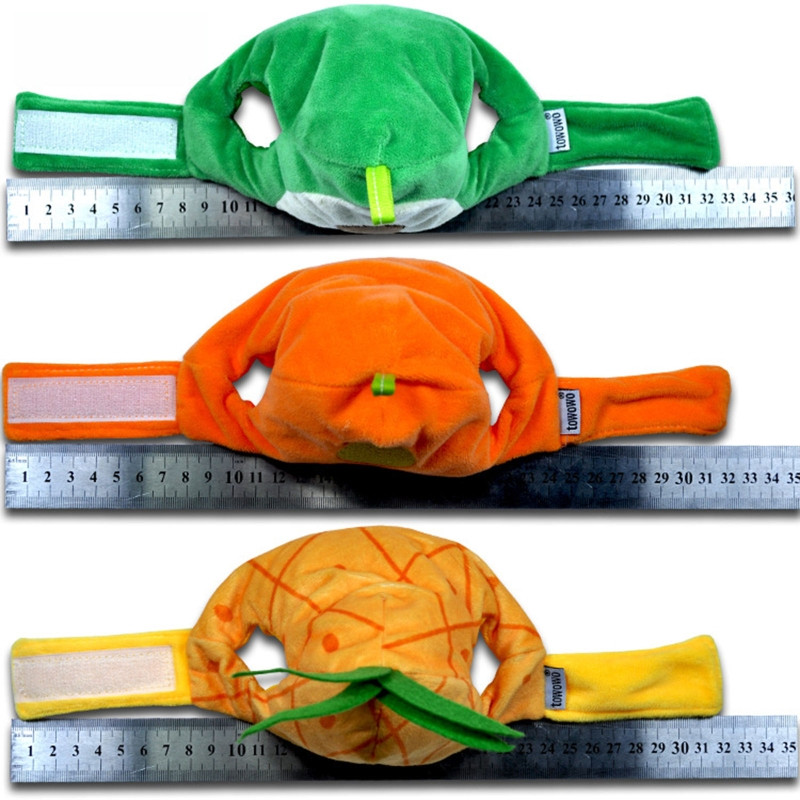 Mačka Smiješna kapa Šešir za kućne ljubimce Slatki oblik voća Mekani udobni Kawaii dodaci za kostime Siguran i topao materijal Y5GB