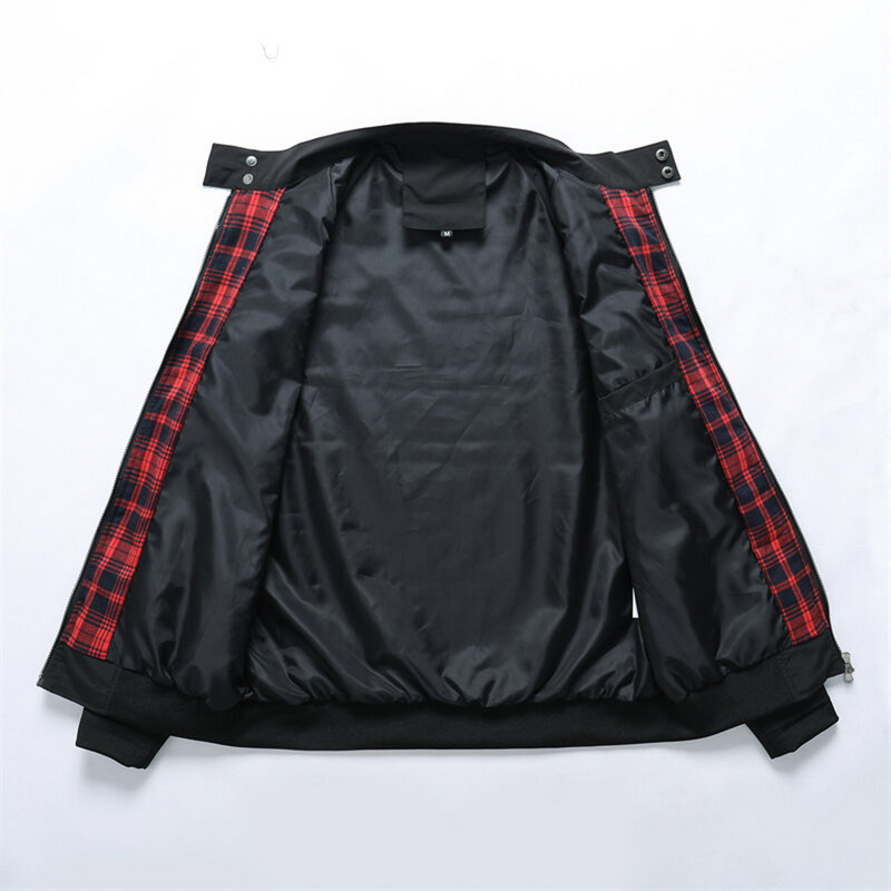 Ανδρικά ρούχα Stcollar Leisure Παλτό Άνοιξη Ανδρικά Ανδρικά Μάλλινα Φθινοπωρινά κοστούμια τσέπης με φερμουάρ για χειμωνιάτικο μπουφάν Ανδρικό μπουφάν