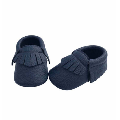Käsitsi valmistatud Baby Moccassins Pehme põhjaga mood Tutid Vastsündinutele Tüdrukutele Kingad 12värvi PU nahast Väikelaste Laste Eelkõndijad Saapad
