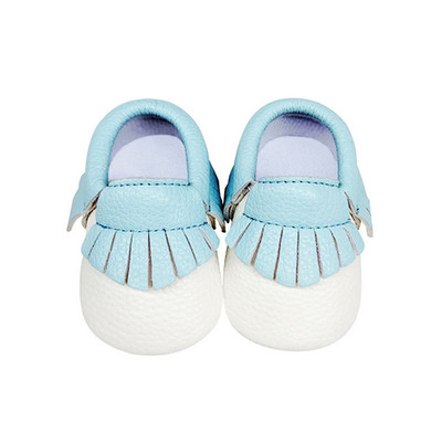 Käsitsi valmistatud Baby Moccassins Pehme põhjaga mood Tutid Vastsündinutele Tüdrukutele Kingad 12värvi PU nahast Väikelaste Laste Eelkõndijad Saapad