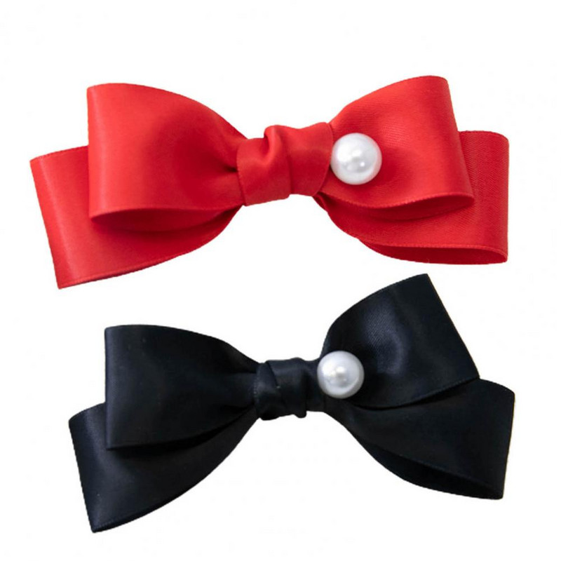 Κλιπ τρίχας σκύλου φιόγκος φουρκέτα Εξαιρετικό φόρεμα μαλλιών Κόκκινο/μαύρο αξεσουάρ για τα μαλλιά Κουτάβι γάτα Κλιπ μαλλιών για κατοικίδια προμήθειες