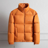 5 spalvų vyriškos korėjietiškos Harajuku pūkinės striukės, 2023 m. Naujos mados trumpos baltos pūkinės striukės, šiltos japoniško stiliaus vyriškas paltas